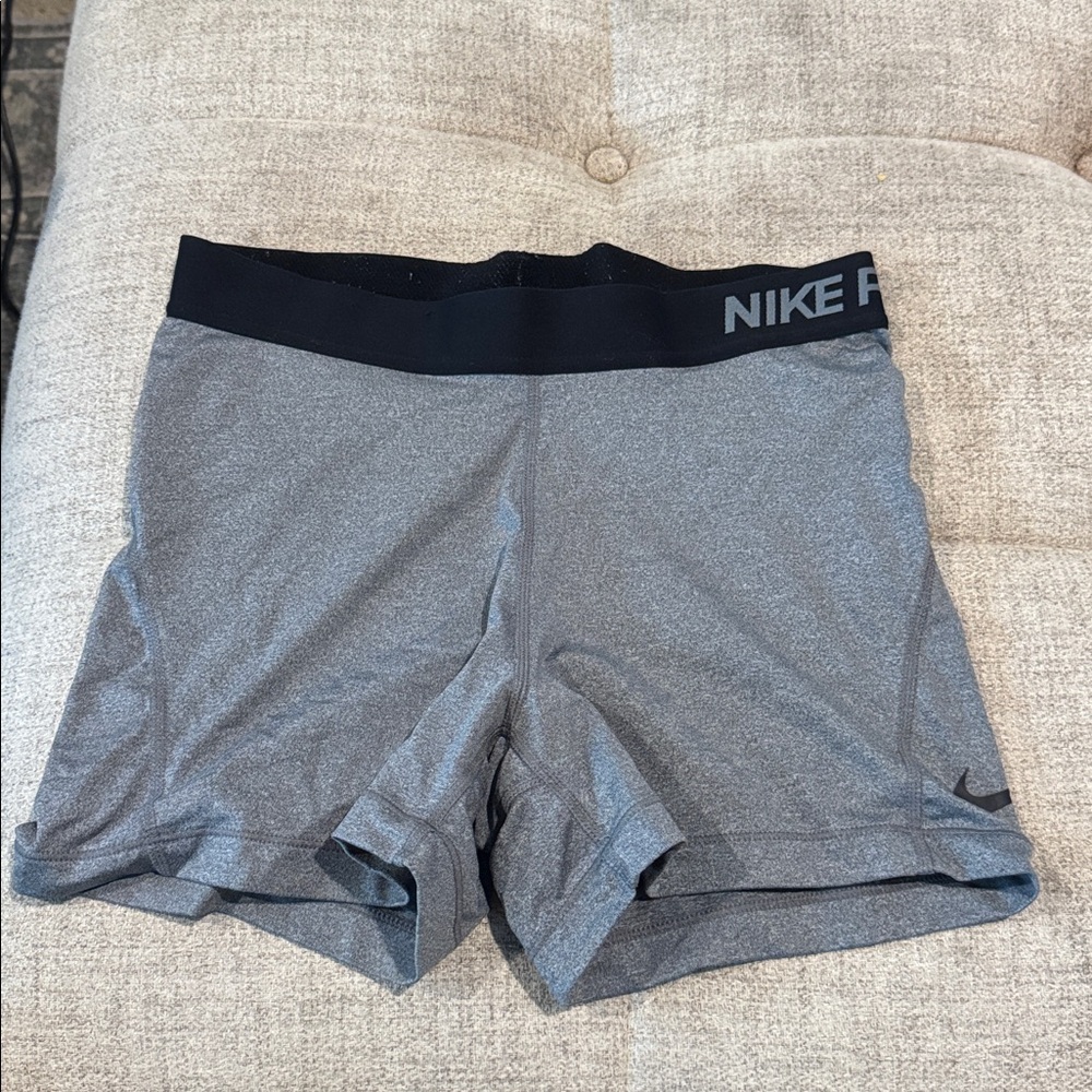 NIKE PRO Gray Dry Fit Spandex Sz M
